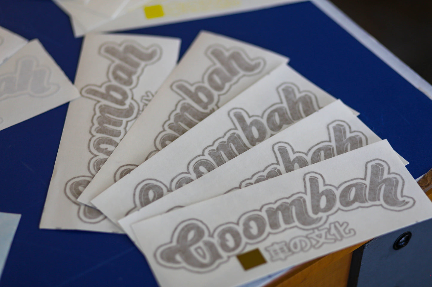 Goombah 9" die cut sticker